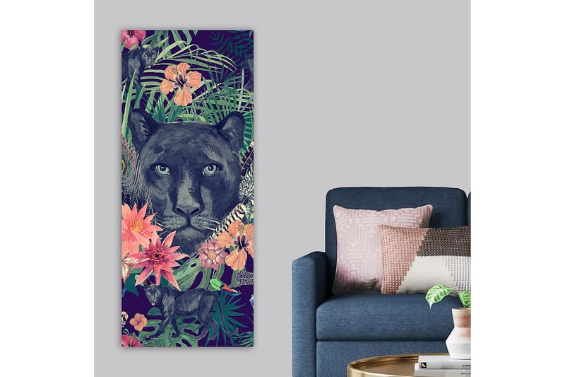 Canvasbilde DKY People Flerfarget - 50x120 cm - Interiør - Maleri & posters - Lerretsbilder