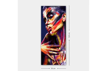 Canvasbilde DKY People Flerfarget - 50x120 cm - Interiør - Maleri & posters - Lerretsbilder