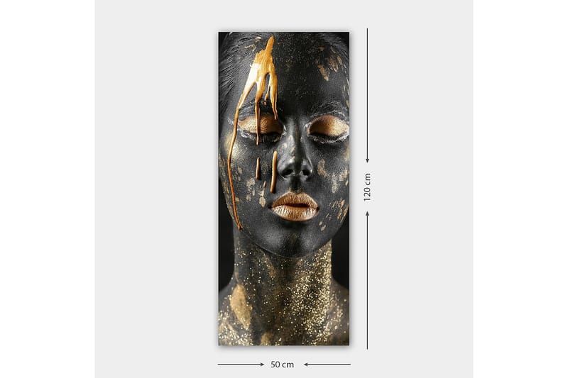 Canvasbilde DKY People Flerfarget - 50x120 cm - Interiør - Maleri & posters - Lerretsbilder