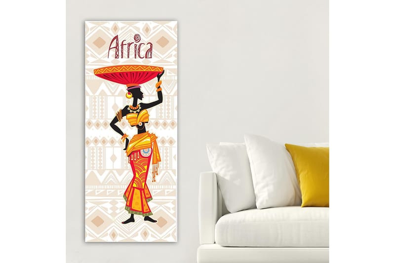 Canvasbilde DKY People Flerfarget - 50x120 cm - Interiør - Maleri & posters - Lerretsbilder