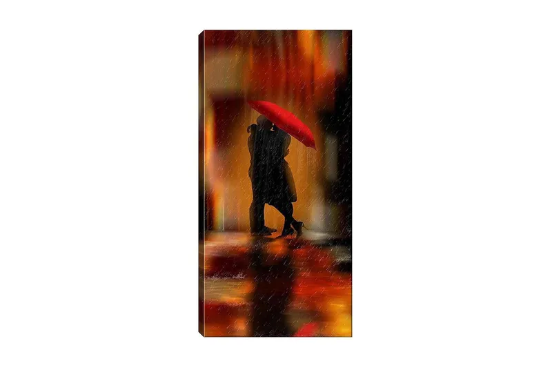 Canvasbilde DKY People Flerfarget, 50x120 cm