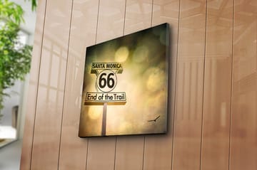 Canvasbilde Flerfarget - 44x54 cm - Interiør - Maleri & posters - Lerretsbilder
