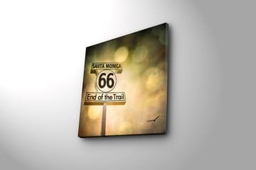 Canvasbilde Flerfarget - 44x54 cm - Interiør - Maleri & posters - Lerretsbilder