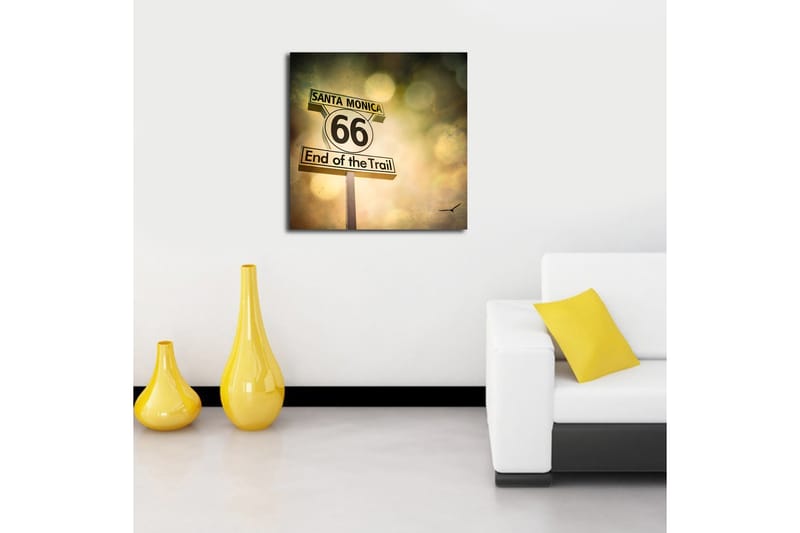 Canvasbilde Flerfarget - 44x54 cm - Interiør - Maleri & posters - Lerretsbilder