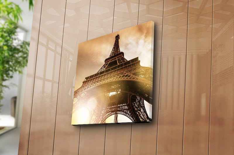 Canvasbilde Flerfarget - 44x54 cm - Interiør - Maleri & posters - Lerretsbilder