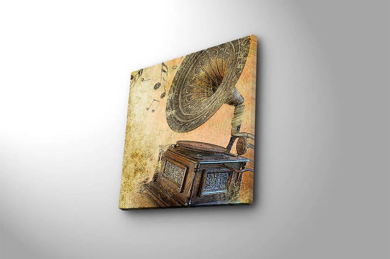 Canvasbilde Flerfarget - 44x54 cm - Interiør - Maleri & posters - Lerretsbilder