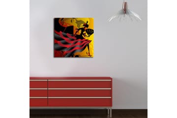 Canvasbilde Flerfarget - 44x54 cm - Interiør - Maleri & posters - Lerretsbilder