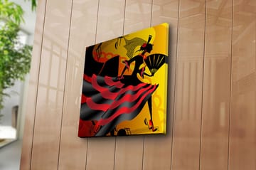 Canvasbilde Flerfarget - 44x54 cm - Interiør - Maleri & posters - Lerretsbilder