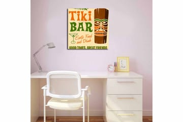Canvasbilde Flerfarget - 44x54 cm - Interiør - Maleri & posters - Lerretsbilder