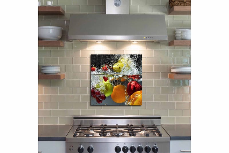 Canvasbilde Flerfarget - 44x54 cm - Interiør - Maleri & posters - Lerretsbilder