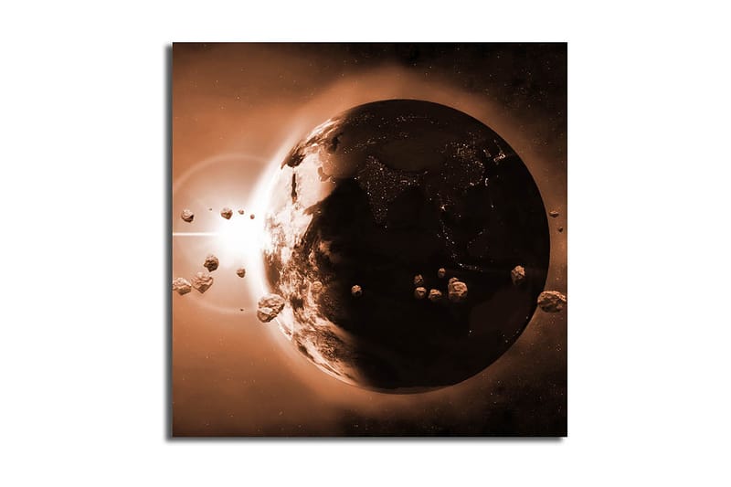 Canvasbilde Flerfarget - 44x54 cm - Interiør - Maleri & posters - Lerretsbilder