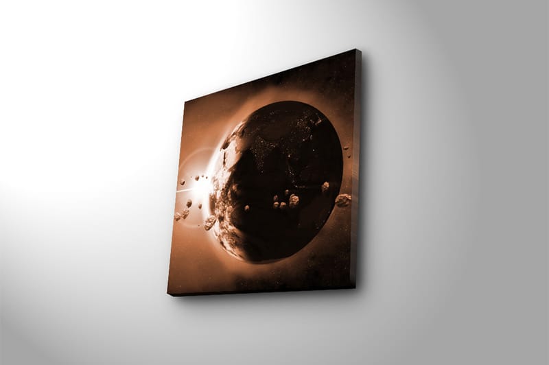 Canvasbilde Flerfarget - 44x54 cm - Interiør - Maleri & posters - Lerretsbilder
