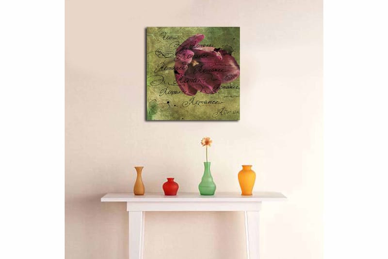 Canvasbilde Flerfarget - 44x54 cm - Interiør - Maleri & posters - Lerretsbilder