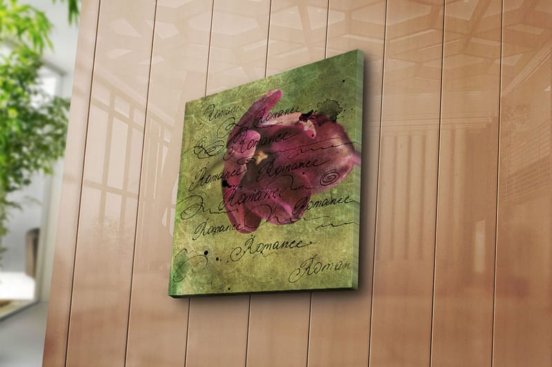 Canvasbilde Flerfarget - 44x54 cm - Interiør - Maleri & posters - Lerretsbilder