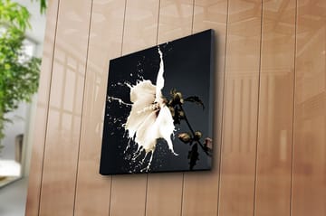 Canvasbilde Flerfarget - 44x54 cm - Interiør - Maleri & posters - Lerretsbilder