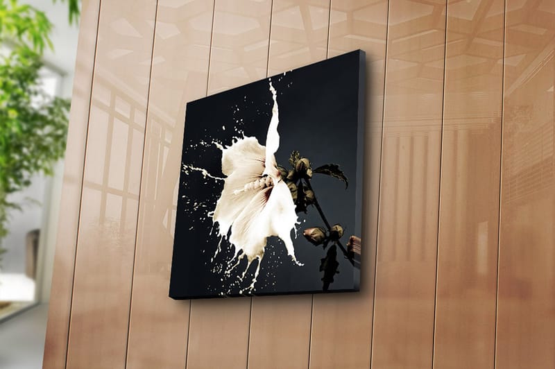 Canvasbilde Flerfarget - 44x54 cm - Interiør - Maleri & posters - Lerretsbilder