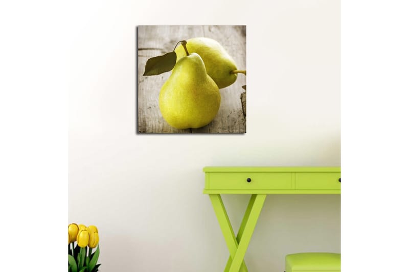 Canvasbilde Flerfarget - 44x54 cm - Interiør - Maleri & posters - Lerretsbilder