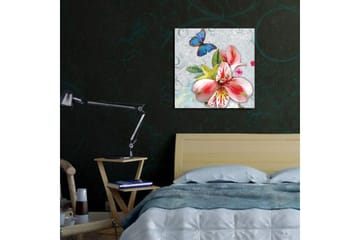 Canvasbilde Flerfarget - 44x54 cm - Interiør - Maleri & posters - Lerretsbilder