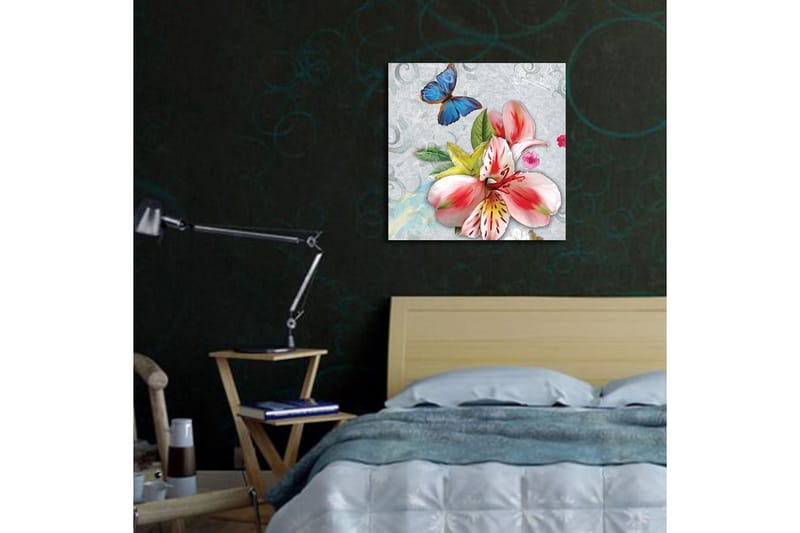 Canvasbilde Flerfarget - 44x54 cm - Interiør - Maleri & posters - Lerretsbilder