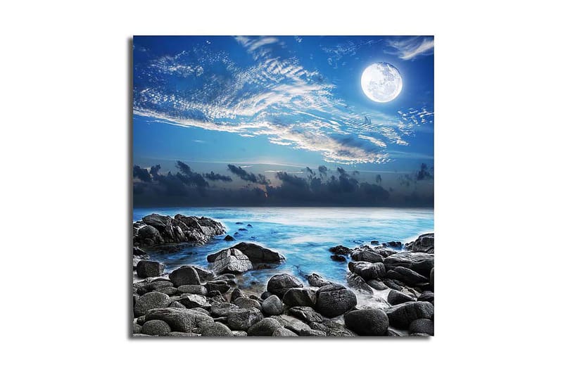 Canvasbilde Flerfarget - 44x54 cm - Interiør - Maleri & posters - Lerretsbilder