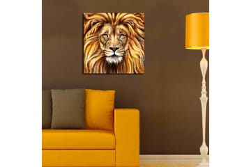 Canvasbilde Flerfarget - 44x54 cm - Interiør - Maleri & posters - Lerretsbilder
