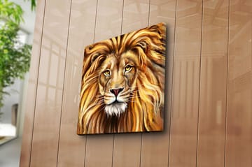 Canvasbilde Flerfarget - 44x54 cm - Interiør - Maleri & posters - Lerretsbilder