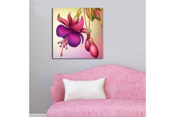 Canvasbilde Flerfarget - 44x54 cm - Interiør - Maleri & posters - Lerretsbilder