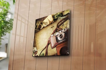 Canvasbilde Flerfarget - 44x54 cm - Interiør - Maleri & posters - Lerretsbilder