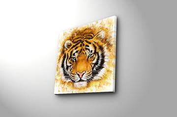 Canvasbilde Flerfarget - 44x54 cm - Interiør - Maleri & posters - Lerretsbilder