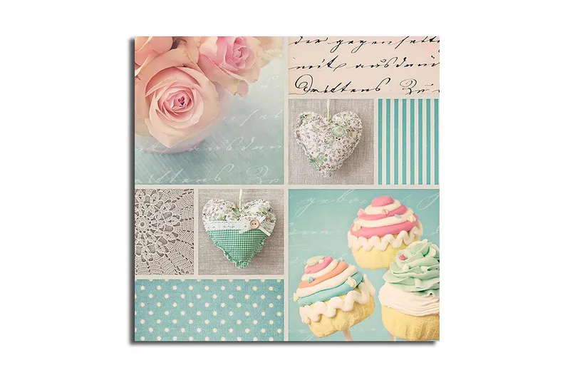 Canvasbilde Flerfarget, 44x54 cm