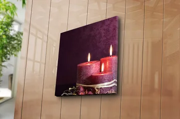 Canvasbilde Flerfarget - 44x54 cm - Interiør - Maleri & posters - Lerretsbilder