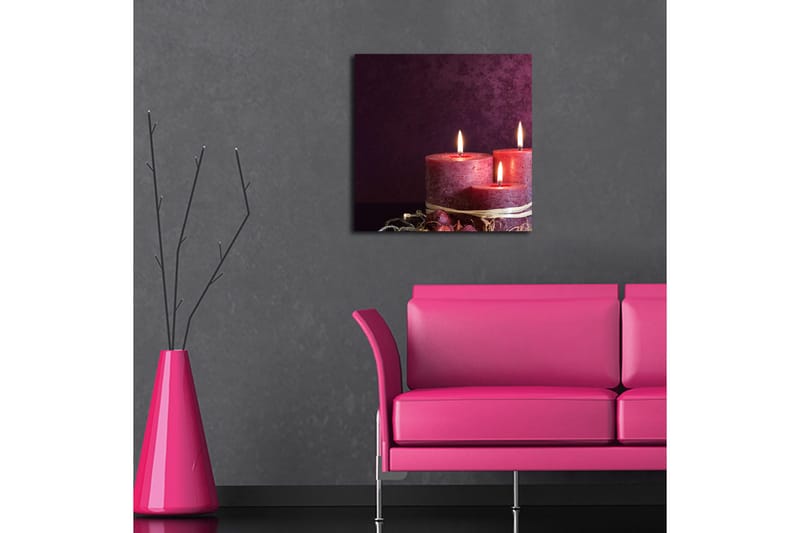 Canvasbilde Flerfarget - 44x54 cm - Interiør - Maleri & posters - Lerretsbilder