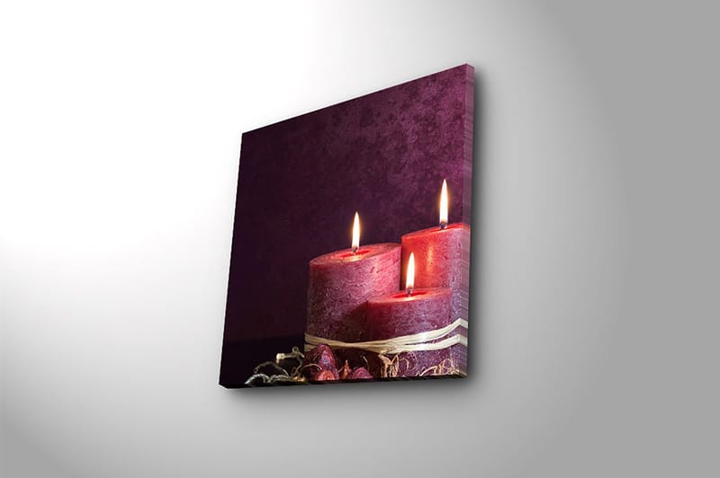 Canvasbilde Flerfarget - 44x54 cm - Interiør - Maleri & posters - Lerretsbilder