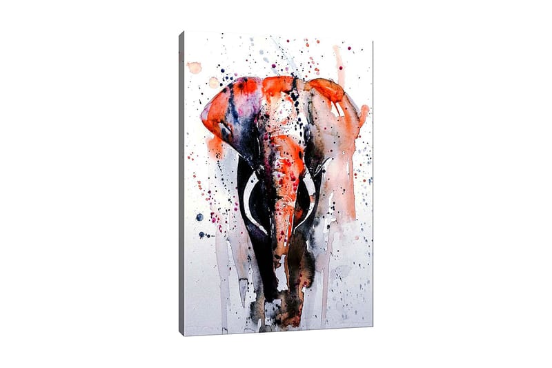 Canvasbilde Flerfarget - 50x70 cm - Interiør - Maleri & posters - Lerretsbilder