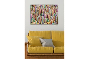 Canvasbilde Flerfarget - 55x07 cm - Interiør - Maleri & posters - Lerretsbilder