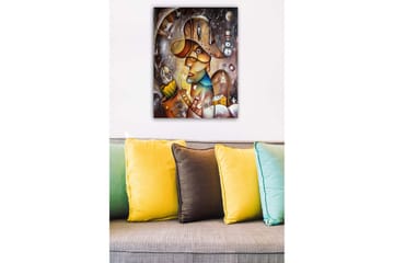 Canvasbilde Flerfarget - 55x07 cm - Interiør - Maleri & posters - Lerretsbilder