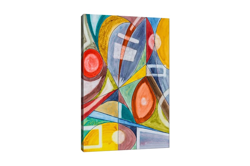 Canvasbilde Flerfarget - 55x07 cm - Interiør - Maleri & posters - Lerretsbilder