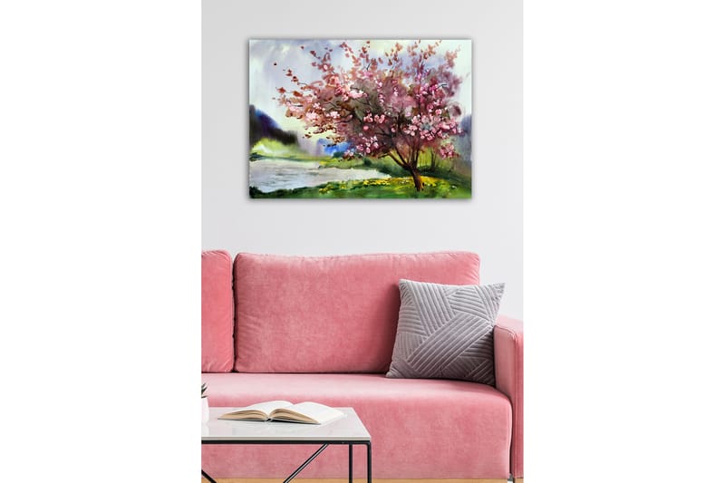 Canvasbilde Flerfarget - 55x07 cm - Interiør - Maleri & posters - Lerretsbilder