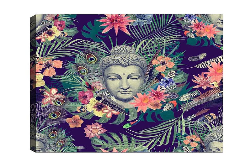 Canvasbilde Flerfarget - 55x07 cm - Interiør - Maleri & posters - Lerretsbilder