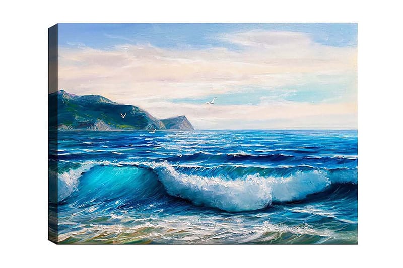 Canvasbilde Flerfarget - 55x07 cm - Interiør - Maleri & posters - Lerretsbilder