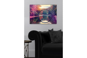 Canvasbilde Flerfarget - 55x07 cm - Interiør - Maleri & posters - Lerretsbilder