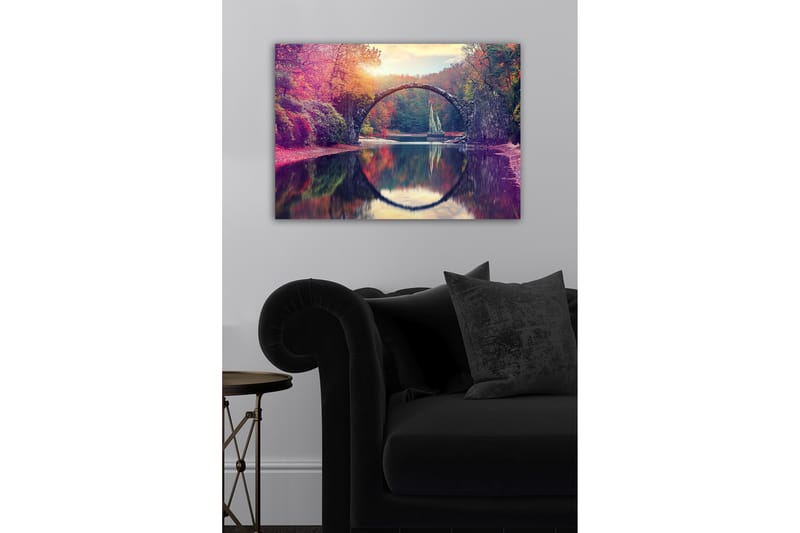 Canvasbilde Flerfarget - 55x07 cm - Interiør - Maleri & posters - Lerretsbilder