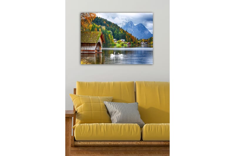 Canvasbilde Flerfarget - 55x07 cm - Interiør - Maleri & posters - Lerretsbilder