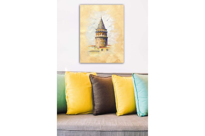 Canvasbilde Flerfarget - 55x07 cm - Interiør - Maleri & posters - Lerretsbilder
