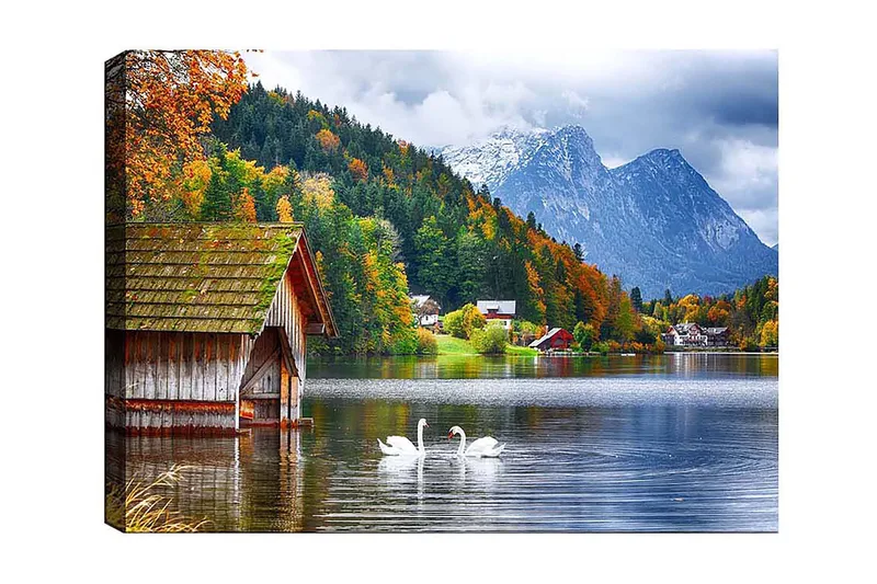 Canvasbilde Flerfarget, 55x07 cm