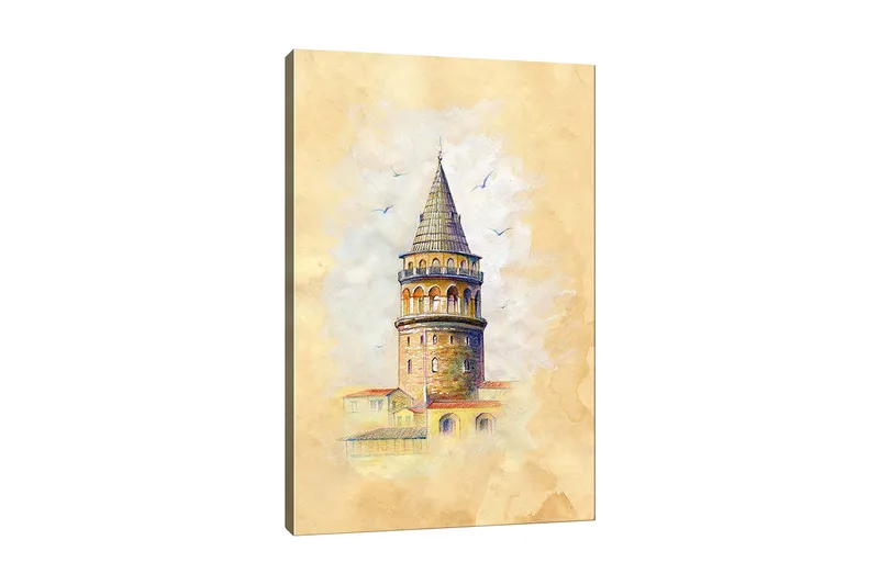 Canvasbilde Flerfarget, 55x07 cm