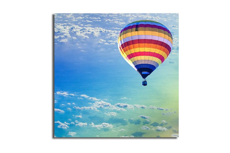 Canvasbilde Floral Flerfarget - 44x54 cm - Interiør - Maleri & posters - Lerretsbilder