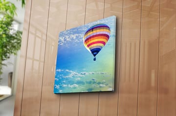 Canvasbilde Floral Flerfarget - 44x54 cm - Interiør - Maleri & posters - Lerretsbilder