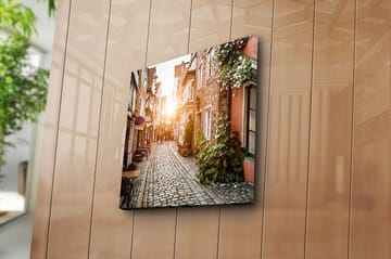 Canvasbilde Floral Flerfarget - 44x54 cm - Interiør - Maleri & posters - Lerretsbilder