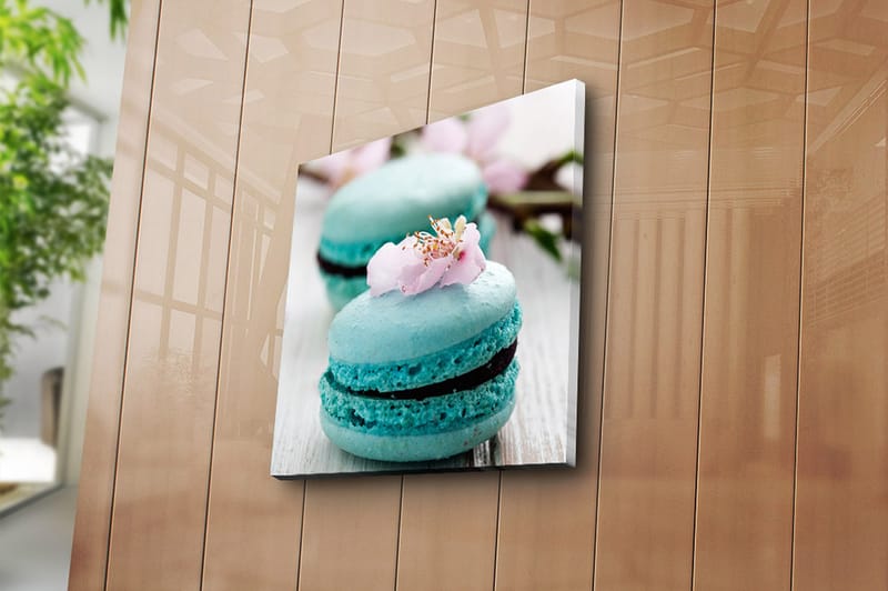 Canvasbilde Floral Flerfarget - 44x54 cm - Interiør - Maleri & posters - Lerretsbilder